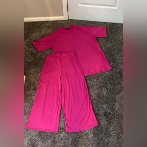 DRESSED IN LALA PINK 2 PIECE SET NWOT